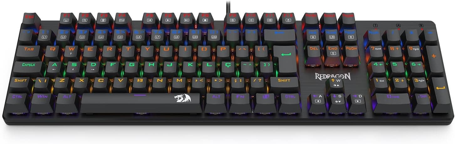 TECLADO MECÂNICO GAMER